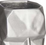 Immagine prodotto Giftdecor vaso faccia 3d argento (1 x)