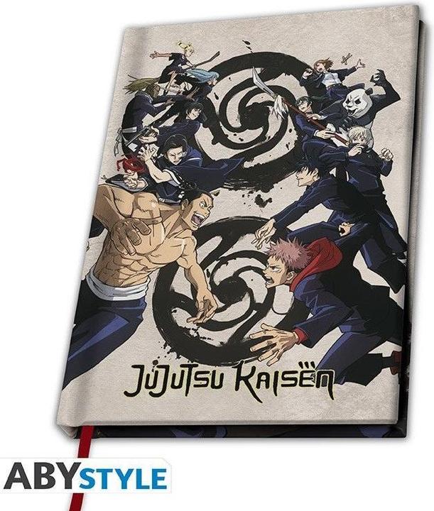 Produktbild ABYstyle JUJUTSU KAISEN - A5 Notebook Tokyo vs Kyoto X4 (A5)