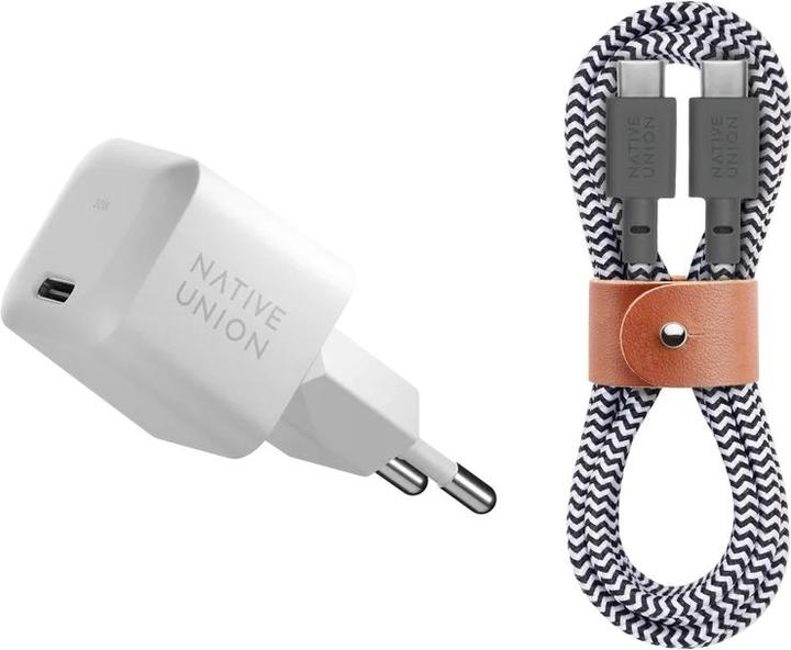 Actual product image Native Union Fast GaN Charger PD 30W with USB-C Cable (30 W)