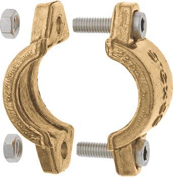 Produktbild Geka Klemmschale Messing, 2-teilig 31-34 mm (34 mm)
