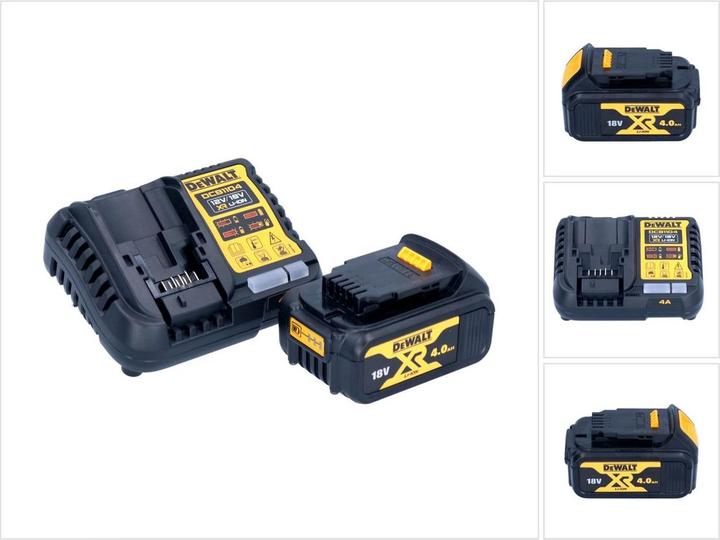 DeWalt DCB 1104 M1 Akku Starter Set 12 V / 18 V 1x Akku 4,0 Ah + DCB 1104 Ladegerät (18 V)