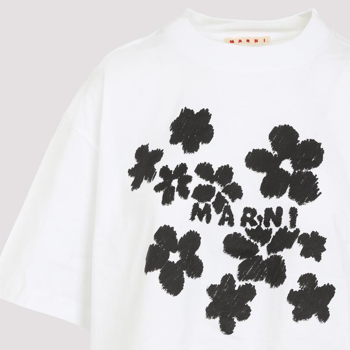 Immagine prodotto Marni cotton t-shirt with flower print (40)