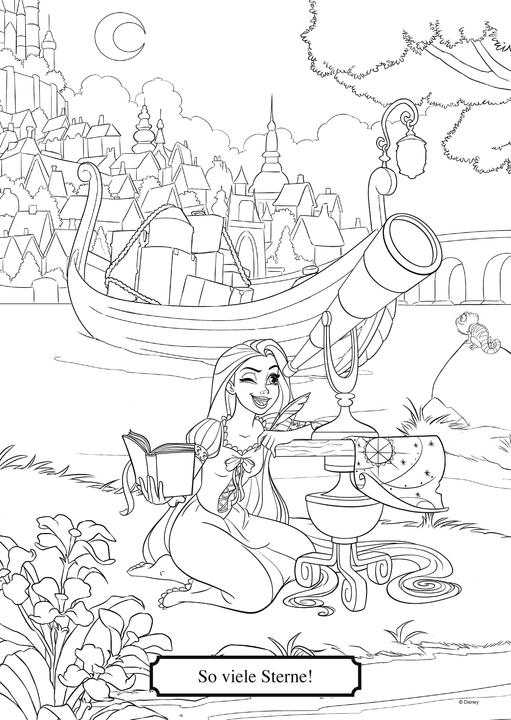 Actual product image Panini Disney Princess: My magical coloring block