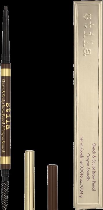 Actual product image Stila Sketch & Sculpt Brow Pencil #Dark