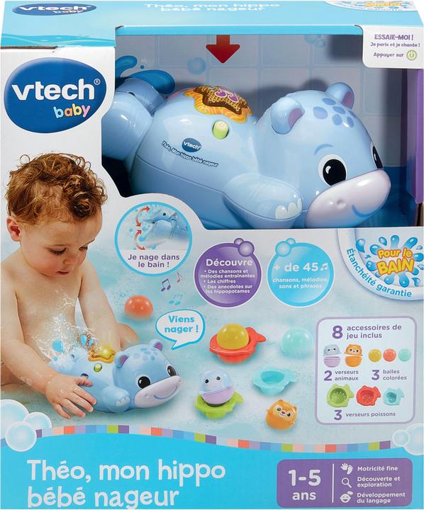 Image du produit VTech Théo, Mon hippo bébé nageur