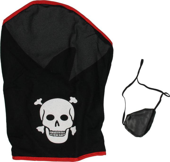 Immagine prodotto Boland Bandana pirata con benda sull'occhio