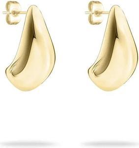 Produktbild Tamaris Gold-Plated Steel Earrings Organic Shapes Tear Drop (Edelstahl)