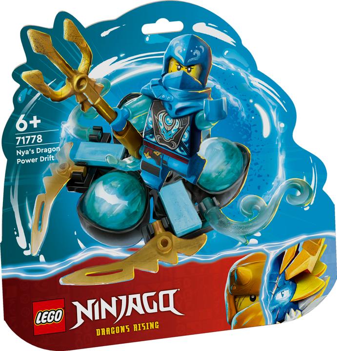 Produktbild LEGO Nyas Drachenpower-Spinjitzu-Drift (71778, LEGO Ninjago)
