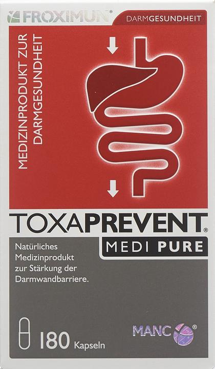 Produktbild Froximun Toxaprevent Medi Pure (180 Stück, Kapseln, 142 g)