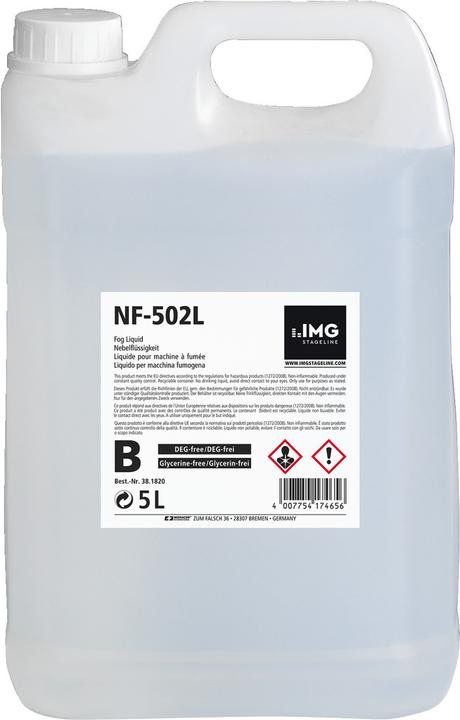 Img Stage Line Nf-502l (Nebelfluid)