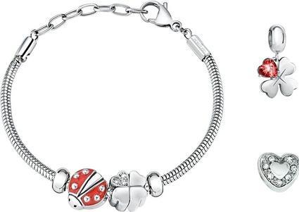 Immagine prodotto Morellato Drops Women's Bracelet, In Stainless Steel, Zircons, Crystals - Scz1141 (Acciaio inossidabile)