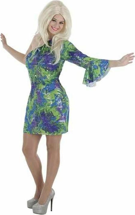 Produktbild BigBuy Verkleidung für Erwachsene Sexy Flower Hippie (L)