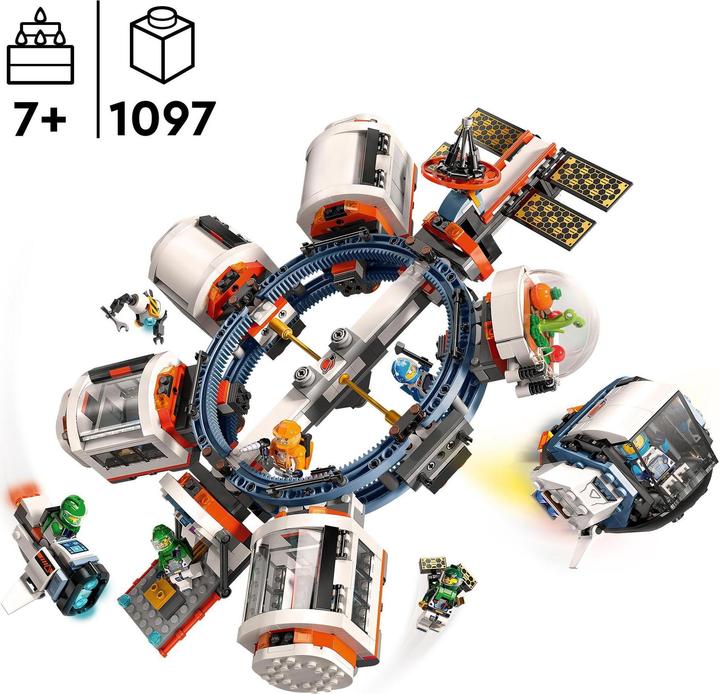 Actual product image LEGO 60433 Modular Space Station (60433, LEGO City)