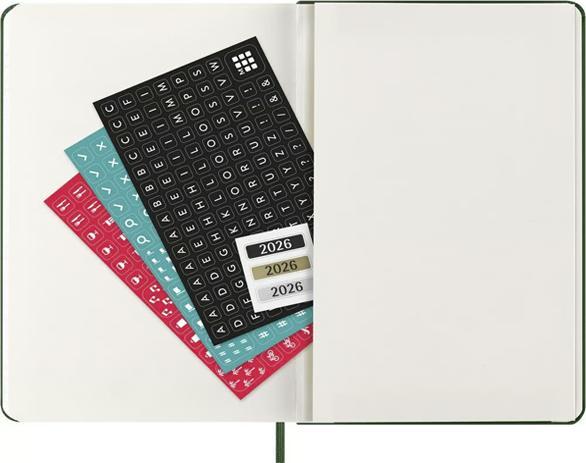 Actual product image Moleskine Daily calendar (A5, English)