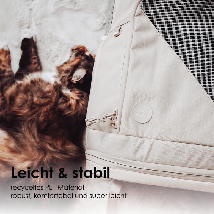 Produktbild LucyBalu HOP-ON Katzenrucksack (Katze, Sicherheitsverschluss)