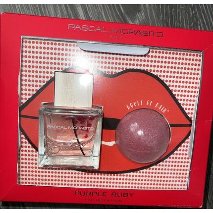 Immagine prodotto Pascal Morabito Eau De Parfum 95ml e set regalo di bombe da bagno Purple Ruby (Set profumo)