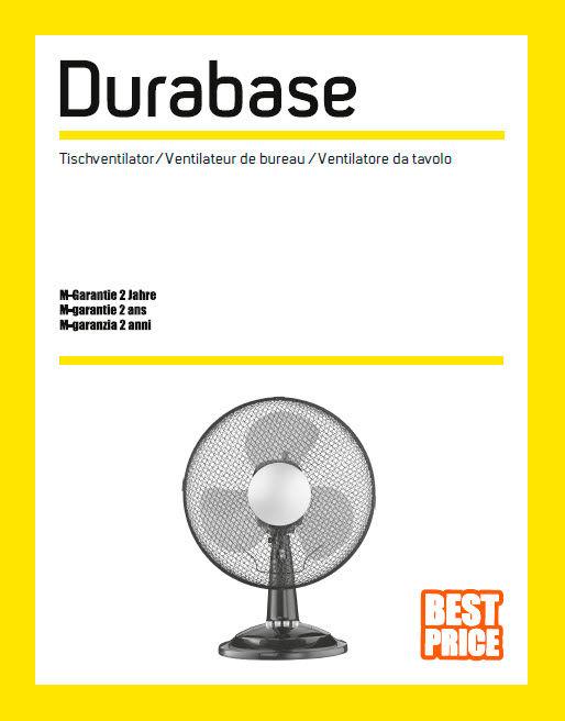 Produktbild Durabase Tischventilator (60 dB)