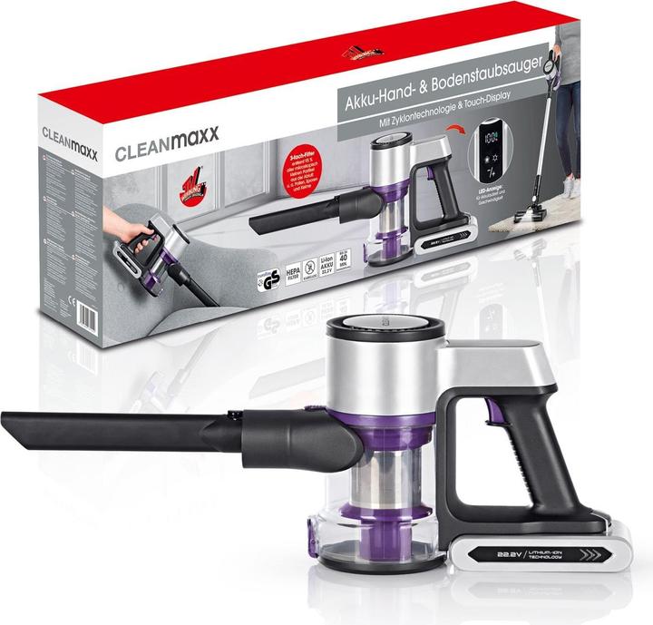 Produktbild CleanMaxx Hand- und Stielsauger