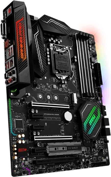 Image du produit MSI Z270 Gaming Pro carbone (LGA 1151, Intel Z270, ATX)