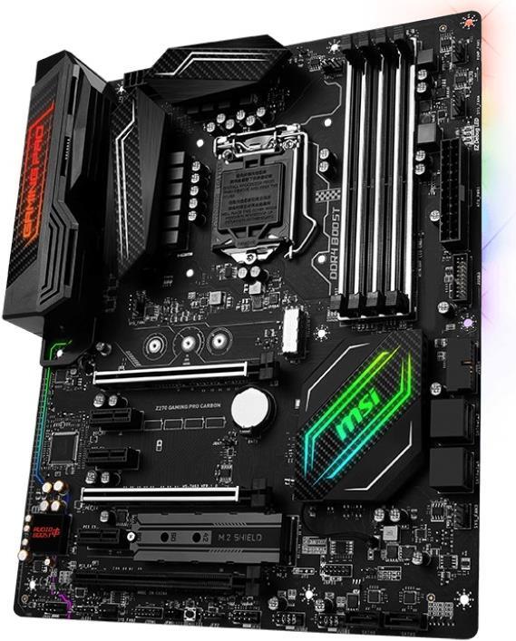 Image du produit MSI Z270 Gaming Pro carbone (LGA 1151, Intel Z270, ATX)