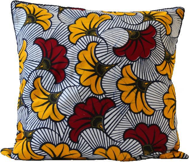 Cassare Blumen Vlisco (50 x 50 cm)