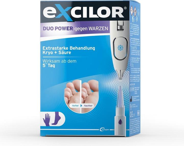 Image du produit Excilor Verrues Duo Power Pen (Crème et gel pour les pieds, 1 ml)