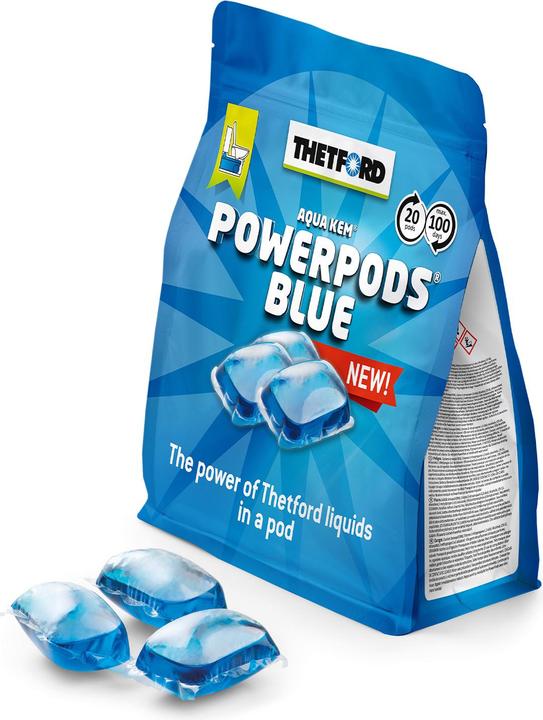 Thetford PowerPods blu, 20 cialde per sacchetto