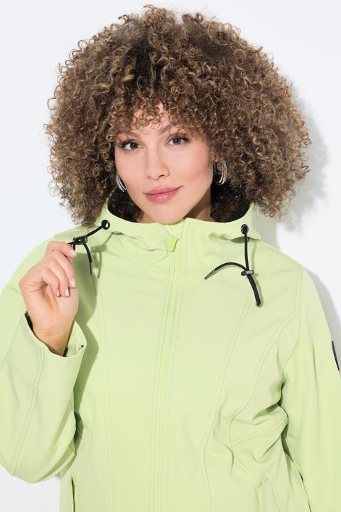 Produktbild Ulla Popken HYPRAR Softshelljacke, wasserabweisend, 2-Wege-Zipper (46, 48)