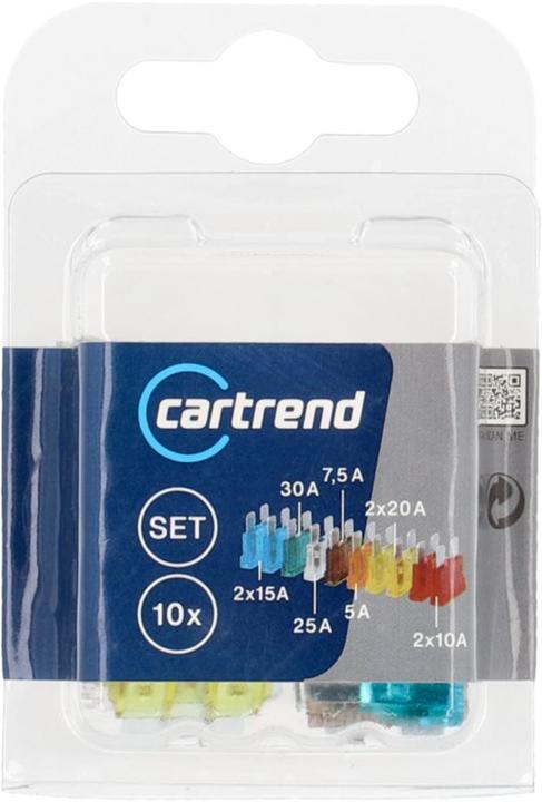 Immagine prodotto Cartrend Set di fusibili piatti 10 pezzi