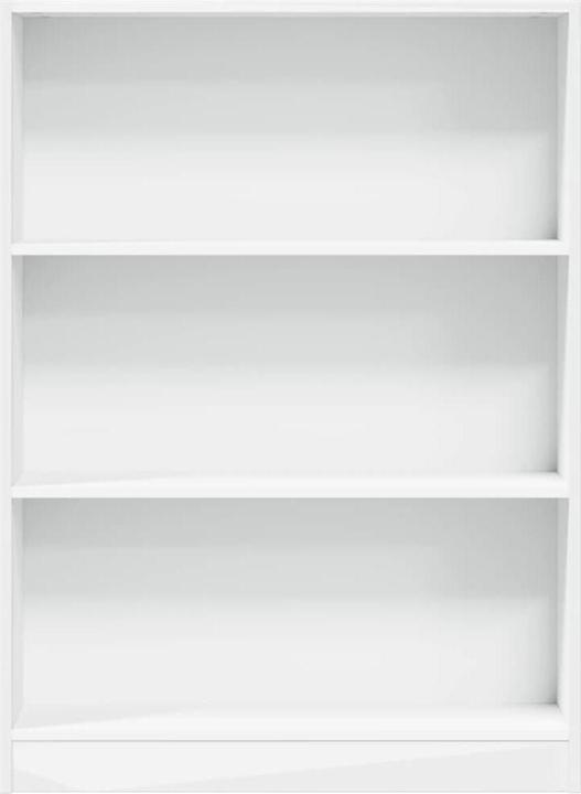 Actual product image VidaXL Bücherregal Regal Standregal Büroregal Aktenregal Aufbewahrungsregal Weiss (80 x 24 x 109 cm)