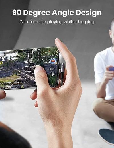Productafbeelding Ugreen USB-C Haaks naar USB-A 2.0 A 3A Datakabel (2 m, USB 2.0, 18 W)