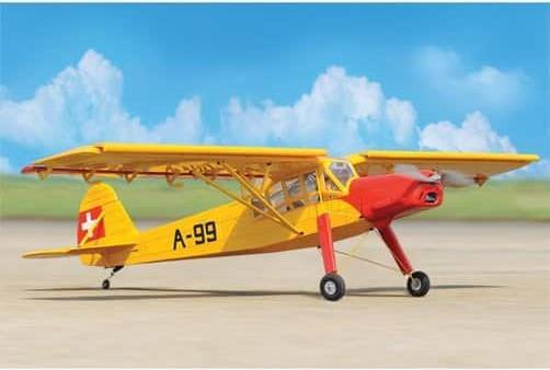 Actual product image Black Horse Fieseler Stork 1800 mm ARF (Multi motor)