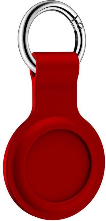Actual product image iCarer AirTag Schlüsselanhänger – Silikon Case, Rot (XYSK001-RD)