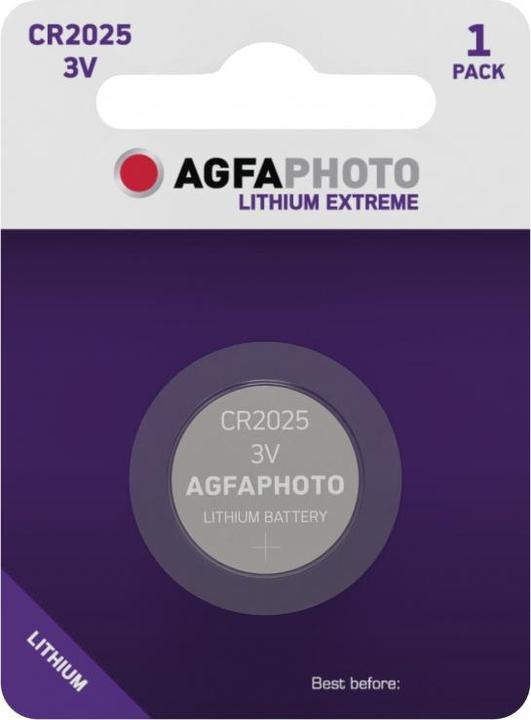 Produktbild AGFAPHOTO Cr2025 (1 Stk., CR2025, 150 mAh)
