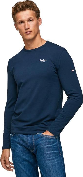 Actual product image Pepe Jeans Original Basic T-Shirt Long Sleeve Navy (L)