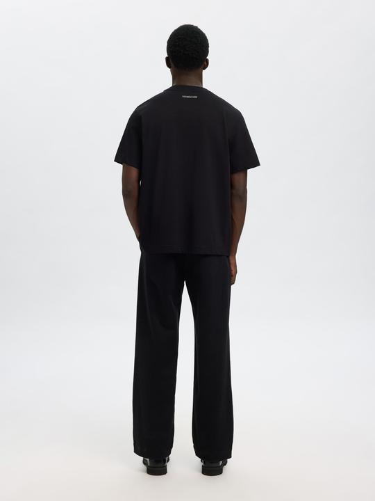 Actual product image Selected Homme Regular Fit Print T-Shirt mit Rundhalsausschnitt (L)