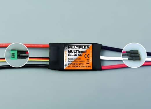 Produktbild Multiplex Drehzahlregler Multicont BL-20 SD