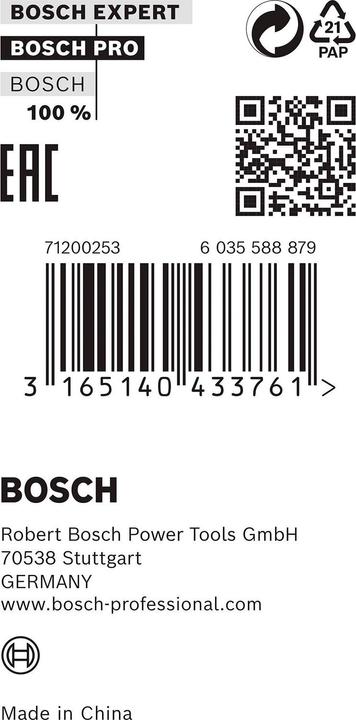 Image du produit Bosch Professional Zubehör Bague de réduction pour lame de scie circulaire PRO, 30 x 1,2 x 25 mm
