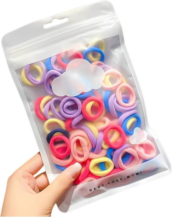 Milkii Multicolor Haargummi (100 Stk.) - Bonbons (Schmuck)