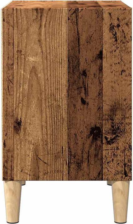 Image du produit VidaXL Nachttisch Altholz-Optik 40x30x50 cm Holzwerkstoff Nachtschrank (40 x 30 x 50 cm)