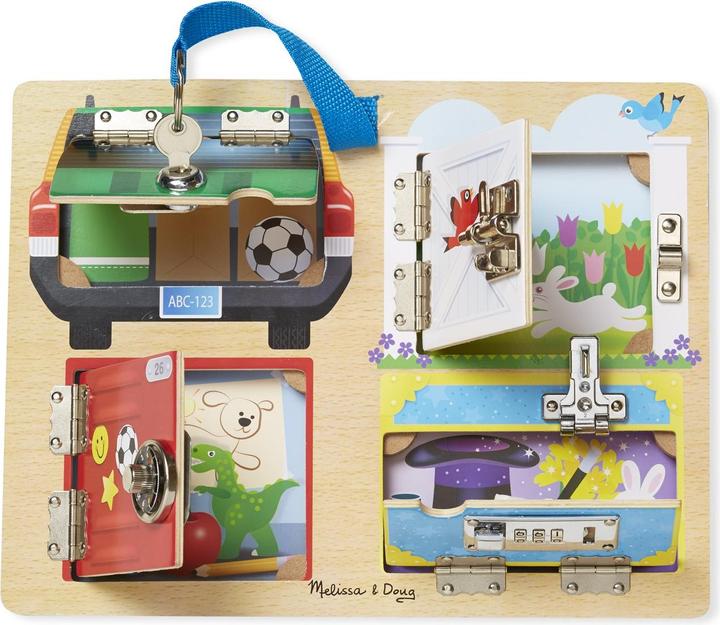 Produktbild Melissa & Doug Brett Mit Schlössern Und Riegeln