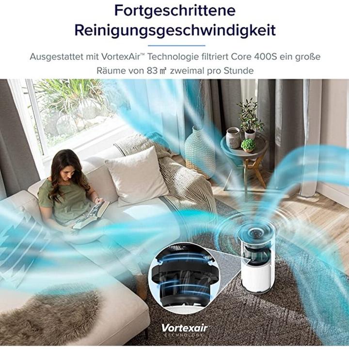 Actual product image Levoit Air purifier for allergy sufferers, Core400s (83 m²)
