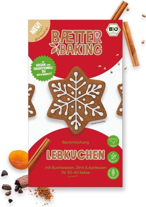 Produktbild Baetter Baking Lebkuchen Backmischung Bio (340 g)