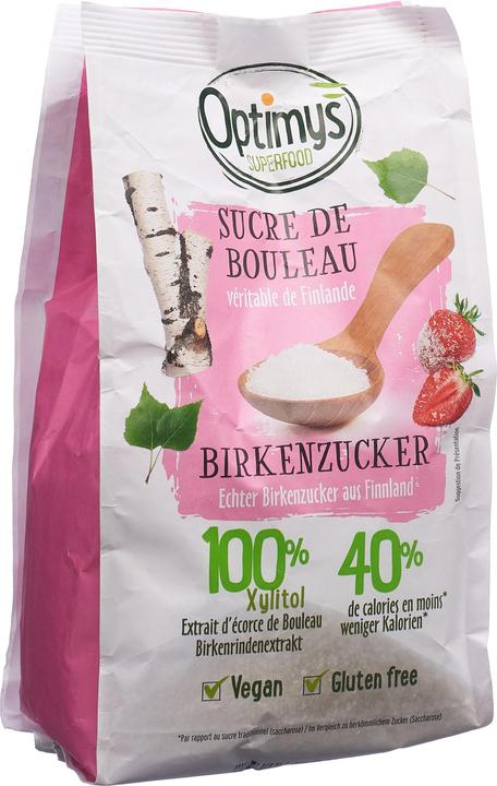 Image du produit Optimys Sucre de bouleau xylitol (1kg) (1000 g)