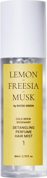 Immagine prodotto Rated Green Nebbia profumata districante per capelli 01 (limone-freesia-muschio)