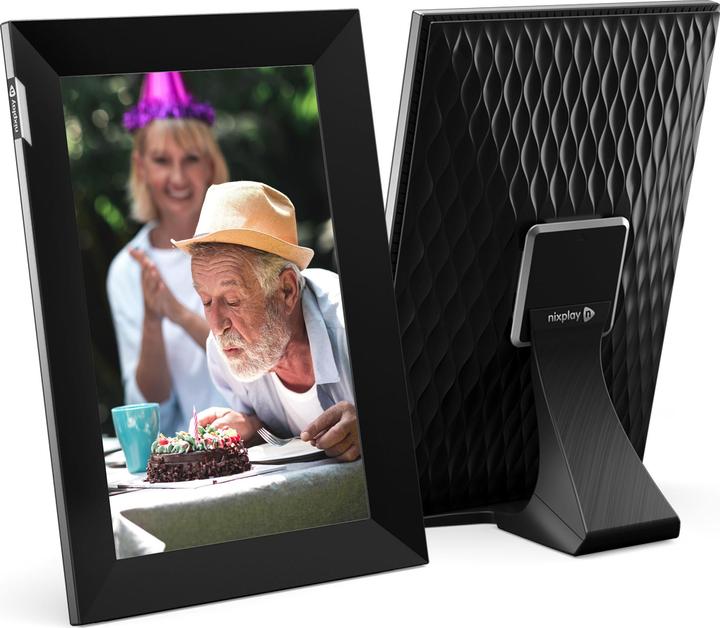Nixplay 10.1-inch touchscreen photo frame (black/silver) (10.10", 1280 x 800 pixels)