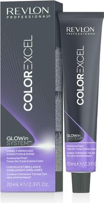 Produktbild Revlon Professional Rev Color Excel Glowin 7,24 70ml New (Mittelblond Irisé Kupfer)