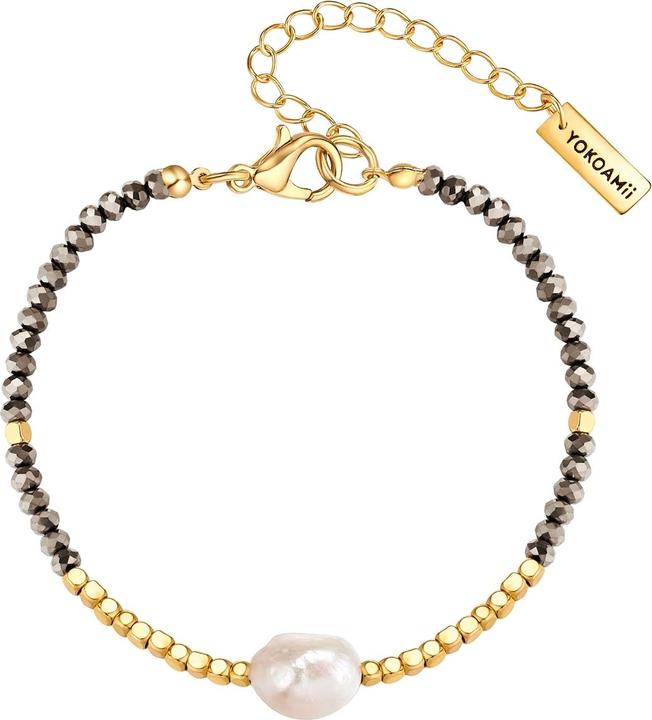 Yokoamii Damen Armband Metall-Legierung - 36504 (17 cm, Metall-Legierung)
