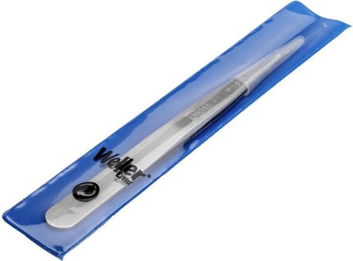 Actual product image Weller Erem Erem Stainless Steel Tweezers, 120 mm Straight, Pointed Tip Anti-Magnetic