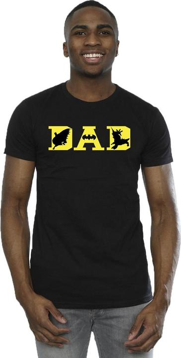 Produktbild Batman Dad With Bat Icons TShirt (4XL)